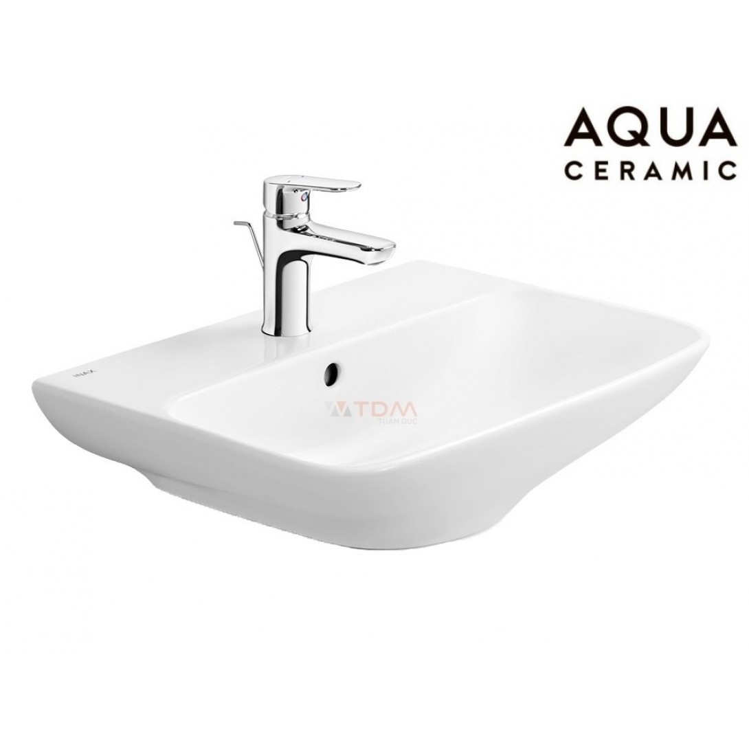 Chậu Rửa Lavabo Inax AL-289V (AL289V) Treo Tường Aqua Ceramic 500x400