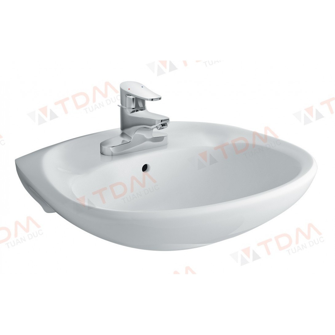 Chậu Rửa Lavabo Inax L-284V (L284V) Treo Tường 495x425 mm